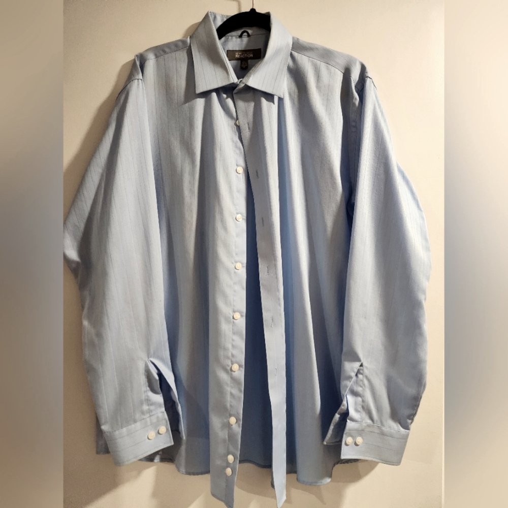 Kenneth Cole Reaction Light Blue Men's Dress Shirt